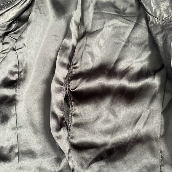 Pasha Veneto Ruffle and fringe genuine leather jacket - Picture 14 of 14